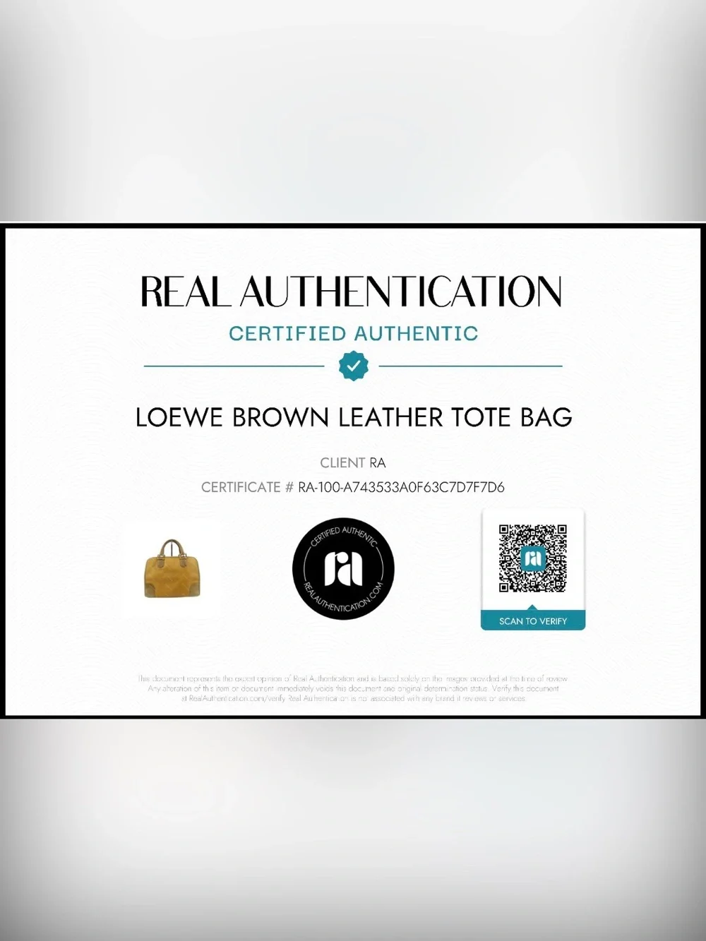 Final Price~Loewe Leather Satchel/Tote Bag